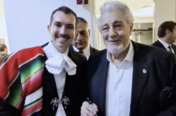 Chapala-born tenor Emmanuel Miranda shares stage with Plácido Domingo